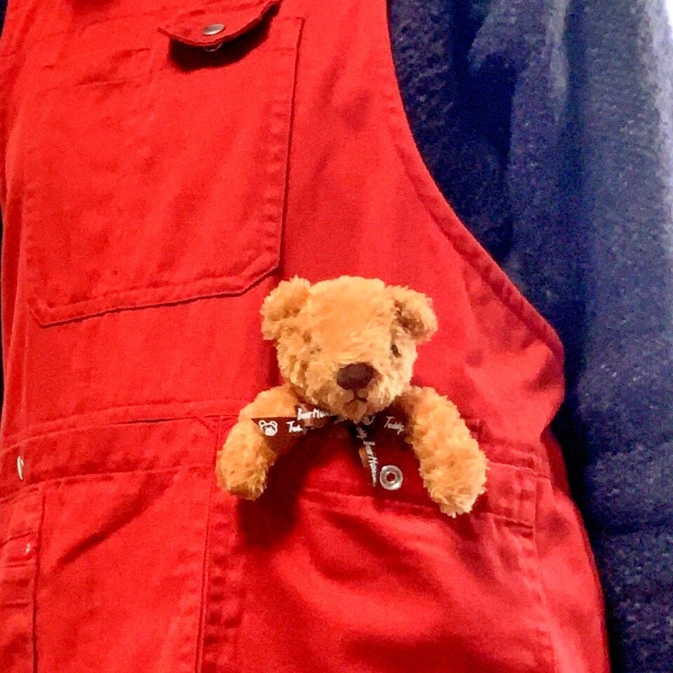 実習中、ポケットにひそめるものを紹介