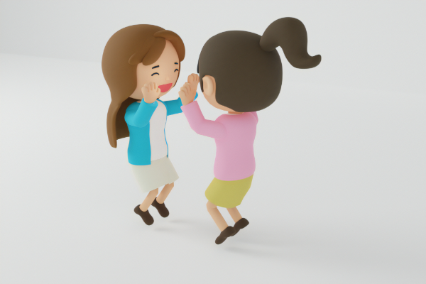子どもの成長を一緒に喜べる