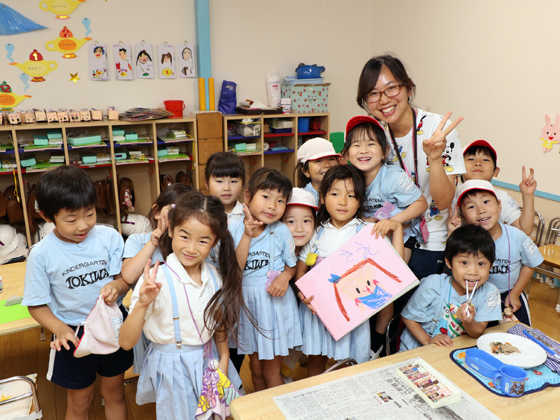 ときわ幼稚園 笑顔がステキで楽しいあなたを求めています