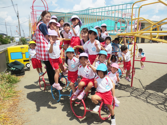 学校法人山光学園 こばとの里こども園 3つの『保育目標』を意識した保育をしています