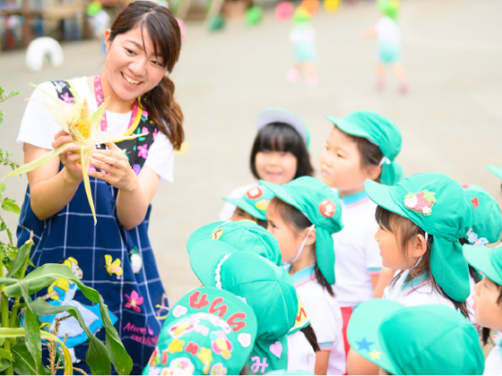 さきとり幼稚園 職員全員で子どもを育てる幼稚園です!