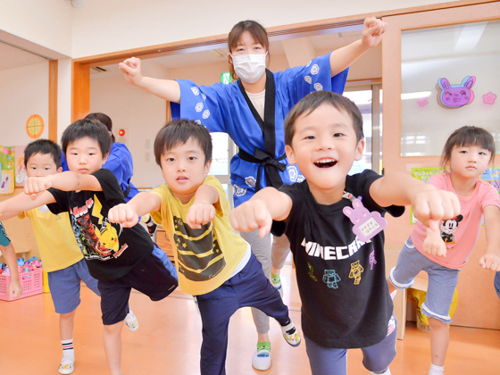 学校法人平原学園 大増のぞみ保育園 花と緑とやさしい先生、アットホームな保育園です!
