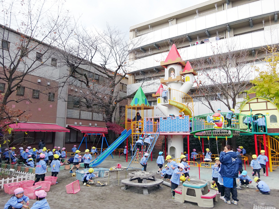 学校法人田園学園 宮崎台幼稚園 余裕ある職員配置で安心!たくさんの感動を経験できる