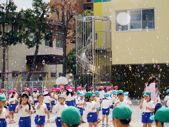 東原幼稚園 年間休日134日!広い園舎と園庭が自慢の幼稚園です